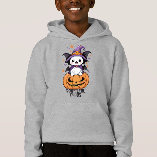 Boo-tiful Chaos | Bats, Hats, & Pumpkins (Front)