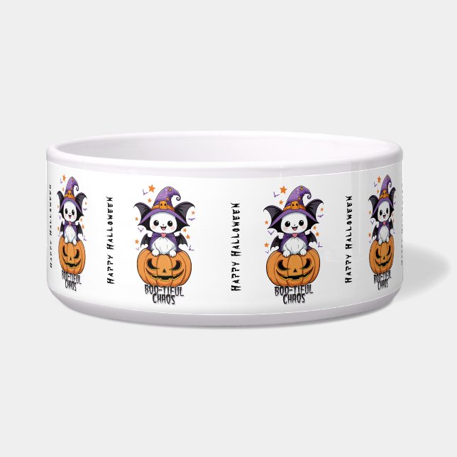 Boo-tiful Chaos | Bats, Hats, & Pumpkins (Front)