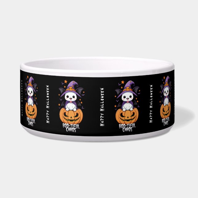 Boo-tiful Chaos | Bats, Hats, & Pumpkins (Front)