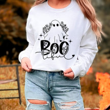 Boo-Tiful Cute Ghost Halloween T-Shirt