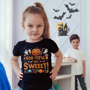 Boo Tiful Family Matching Halloween Girls' T-shirt