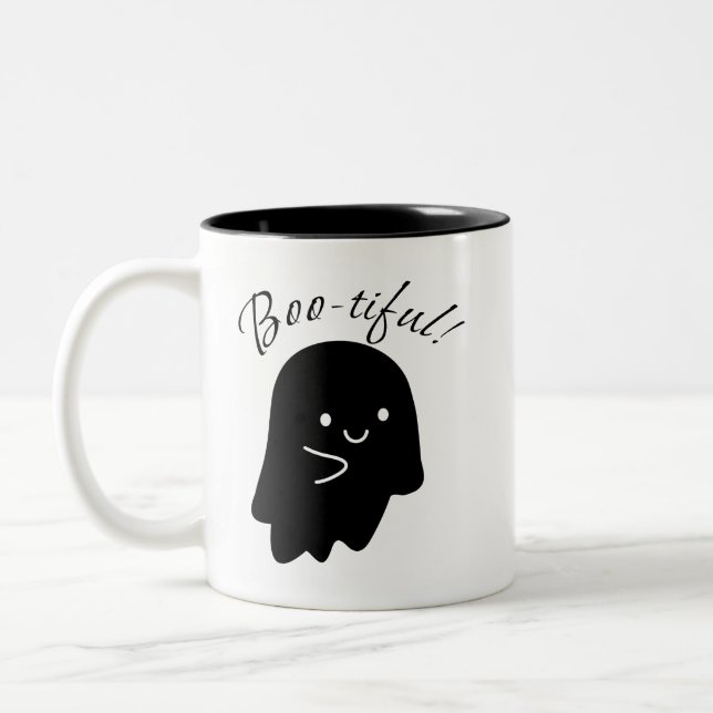 Boo-tiful Ghost Mug (Left)