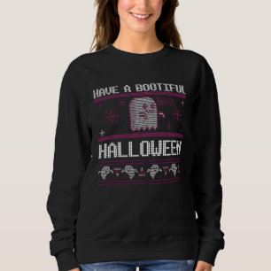 Boo tiful Halloween  Ghost Boo Costume Men Women K Sweatshirt