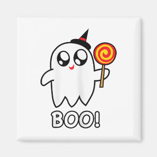 Boo-tiful Halloween Ghost Magnet