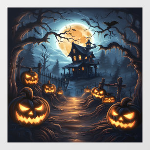 Boo-tiful Halloween Night Window Cling