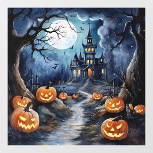 Boo-tiful Halloween Night Window Cling