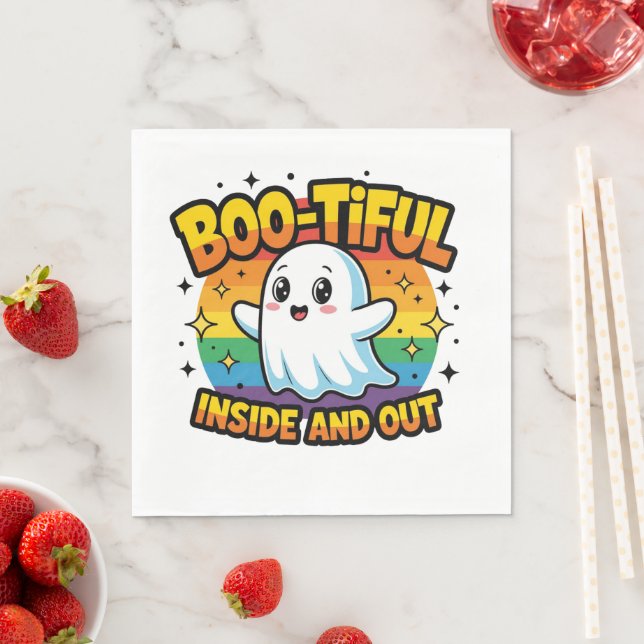 Boo-Tiful Inside And Out Napkin (Insitu)