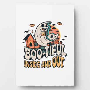 Boo-tiful Inside and Out Plaque