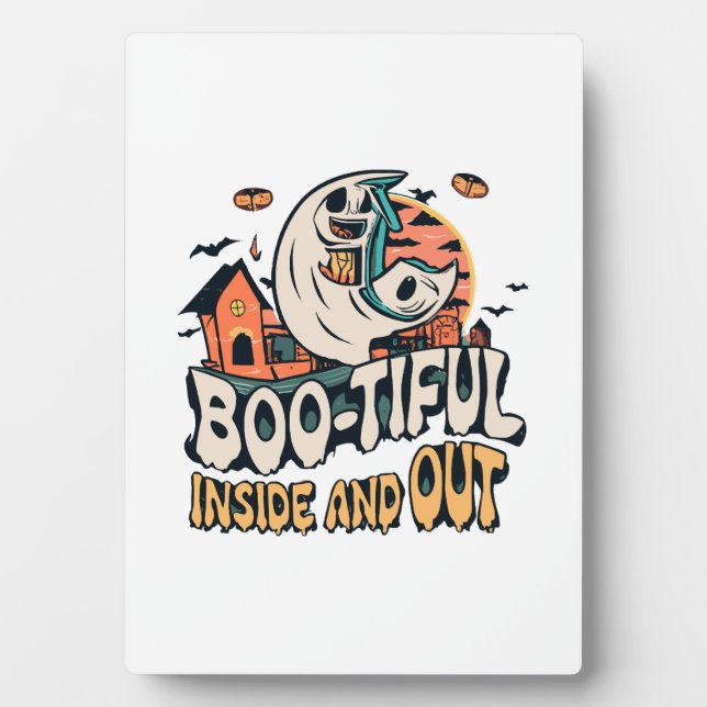 Boo-tiful Inside and Out  Plaque (Front)