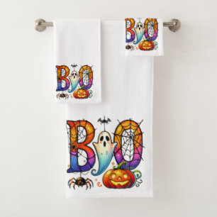 BOO-tiful Mischief in Three Acts Bath Towel Set