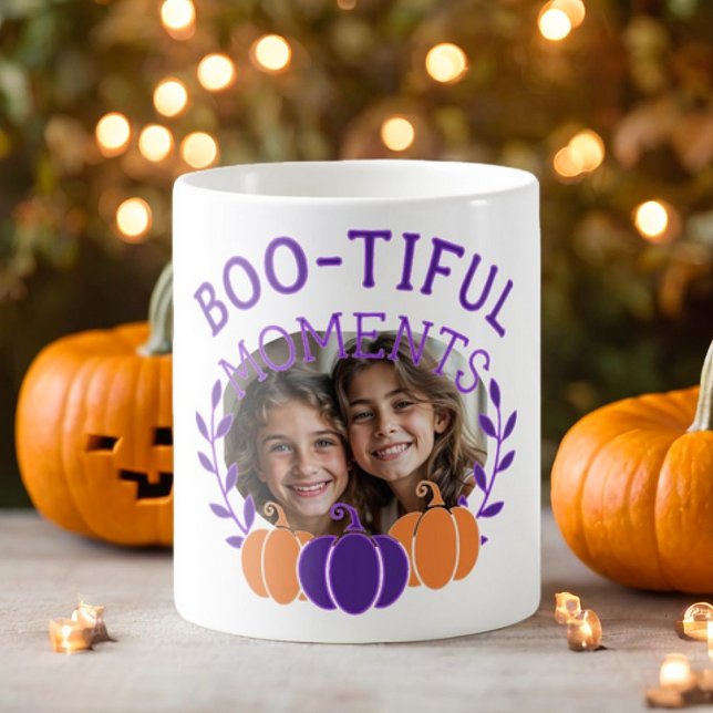 Boo-tiful Moments Custom Halloween Coffee Mug (Creator Uploaded)
