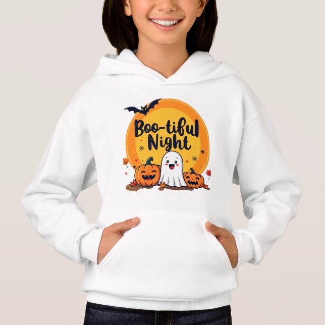 Boo-tiful Night Halloween Design (Front)