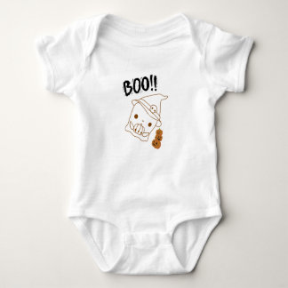 Boo-tiful Pumpkin Baby Bodysuit – Cute Ghost & Boo