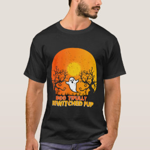Boo-Tifully Bewitched Puppy Dog Halloween T-Shirt