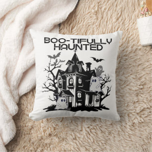 Boo-tifully Haunted.w Cushion