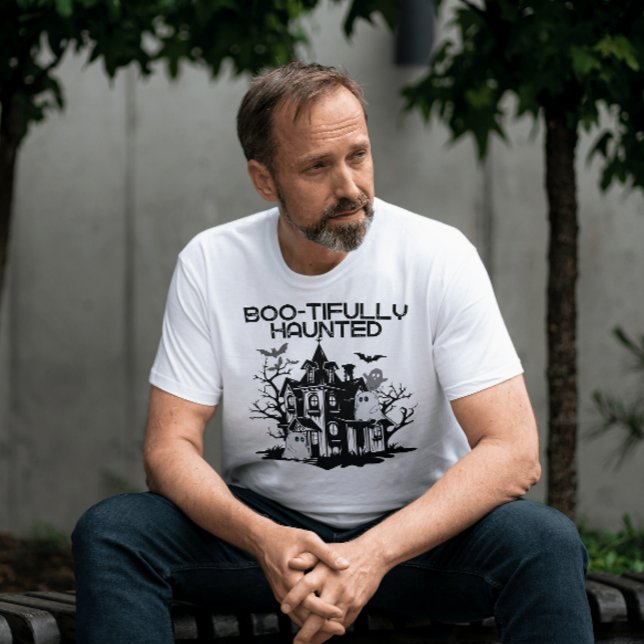 Boo-tifully Haunted.w T-Shirt (Creator Uploaded)