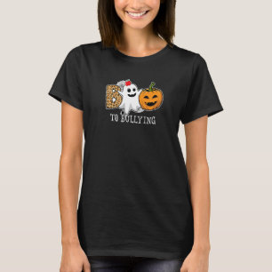 Boo To Bullying Ghost Pumpkin Anti Bully Unity Day T-Shirt
