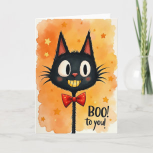 Boo To You Halloween Card