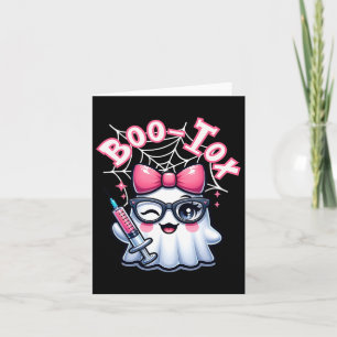 Boo-tox Nurse Injector Halloween Filler Botox Dysp Card