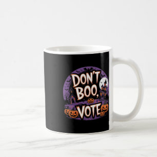 Boo Vote Kamala Harris W 2024 President Campaign Coffee Mug