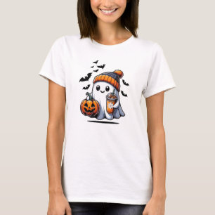 Boo with Shake T-Shirt Funny Halloween Tee