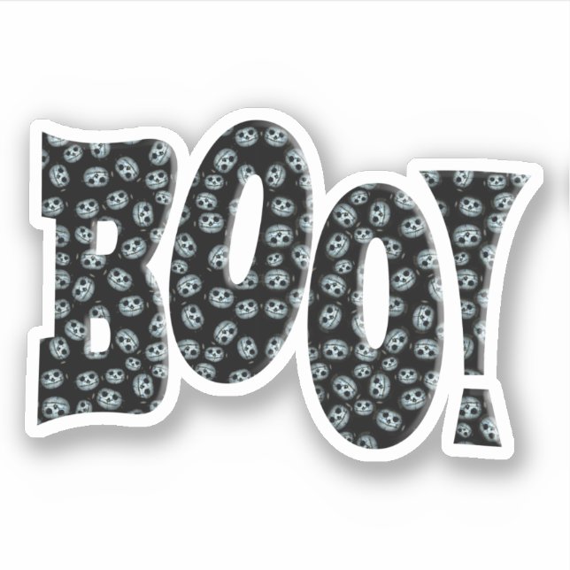 BOO! With White Pumpkin Halloween (Front)