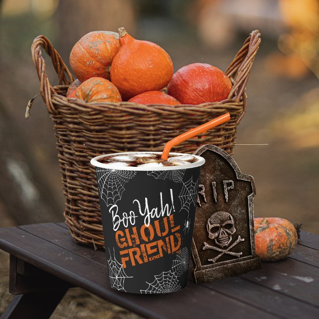 Boo Yah Ghoul Friend Halloween ID684 Paper Cups (Creator Uploaded)