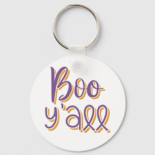 Boo Y'all Key Ring
