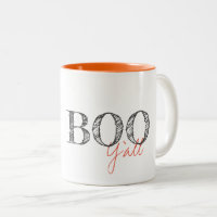 BOO Y'ALL Modern Halloween Southern Fun