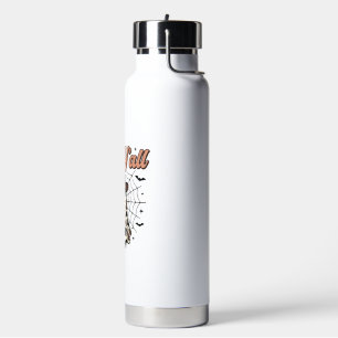 Boo Yall Western Ghost Halloween Design Water Bottle