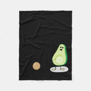 Boo You Scared The Pit Out Of Me Funny Ghost Avoca Fleece Blanket