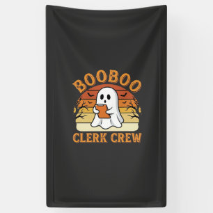 Booboo Clerk Crew Halloween Ghost Design_1 Banner