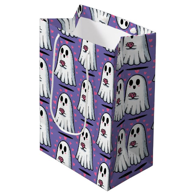 Boo'd Up Medium Gift Bag (Front Angled)