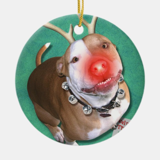 Boodolph Ceramic Tree Decoration (Front)