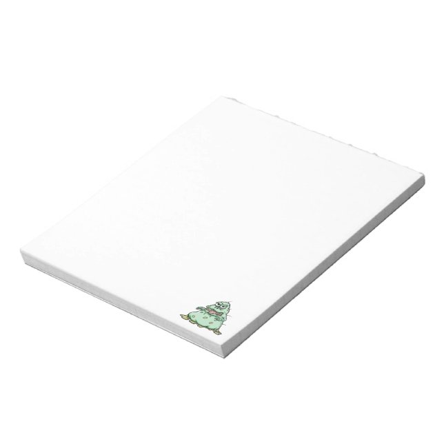 Booger Notepad - 5.5" x 6" (Rotated)