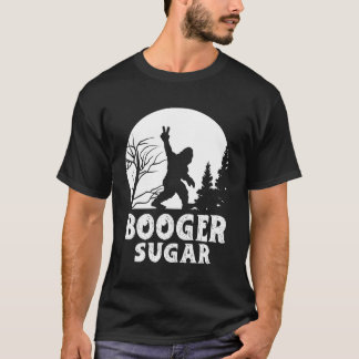 Booger Sugar Sasquatch Yeti Nose Beers Funny Adult T-Shirt