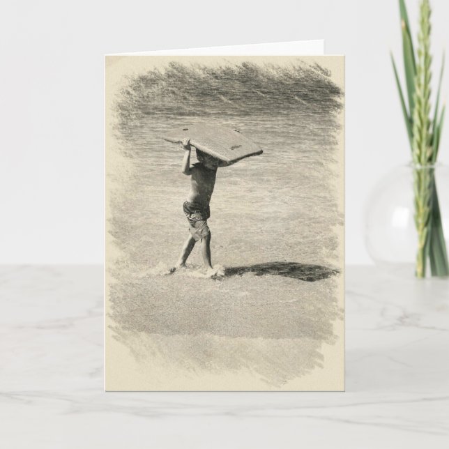 Boogie Boarding Card (Front)