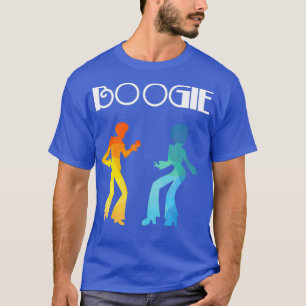 Boogie Dance Groovy Disco Theme Colourful Party T-Shirt