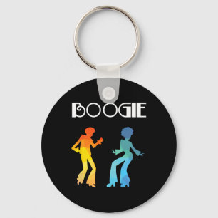 Boogie Dance Music Lover Funk Soul Grooves Tee Key Ring