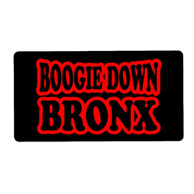 Boogie Down Bronx, NYC (Front)