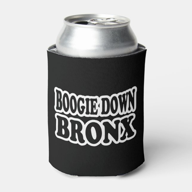 Boogie Down Bronx, NYC Can Cooler (Can Front)