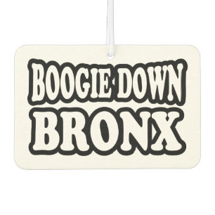 Boogie Down Bronx, NYC Car Air Freshener