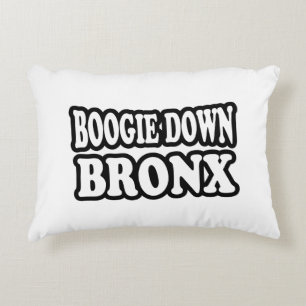 Boogie Down Bronx, NYC Decorative Cushion