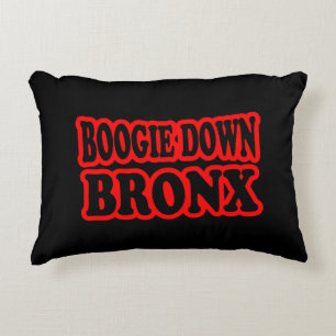 Boogie Down Bronx, NYC Decorative Cushion