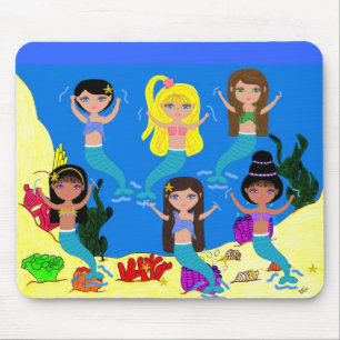 Boogie Down in Mermaid Town Mousepad