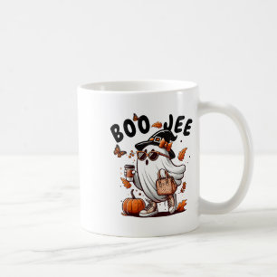 Boojee Ghost Halloween Costume Pumpkin Spooky Seas Coffee Mug