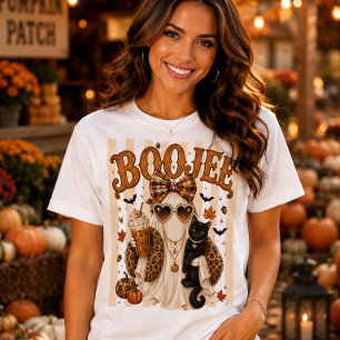 Boojee Ghost Halloween T-Shirt