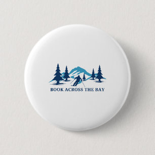 Book Across The Y Wisconsin Ski Resort Skiing Skie 6 Cm Round Badge