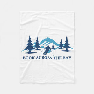 Book Across The Y Wisconsin Ski Resort Skiing Skie Fleece Blanket