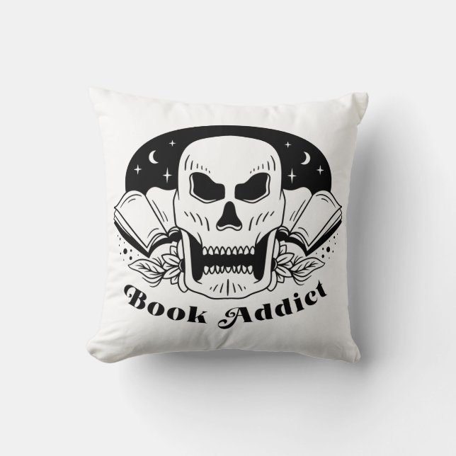 Book Addict Cushion (Front)